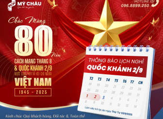 MCP | MỸ CHÂU THÔNG BÁO LỊCH NGHỈ LỄ QUỐC KHÁNH 2/9